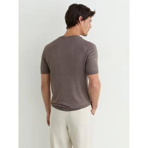 REISS Chad Cotton-Modal Crew-Neck Modern-Fit T-Shirt